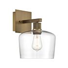 Access Lighting 63144LEDDLP-ABB-CLR Port Nine Chardonnay 9W Antique Brushed Brass Wall Sconce