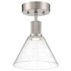 Access Lighting 63146LEDDLP-BS-SDG 9W Brushed Steel Semi-Flush Mount