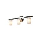 Access Lighting Sydney 63813-47-MC-OPL 3 Lights Matte Chrome 180W Vanity