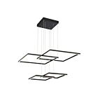 Access Lighting Squared 63968LEDD-BL-ACR Black 75W LED Pendant