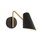 Access Lighting Eames 72014LEDD-BWA Antique Brushed Brass 7W LED Reading Light