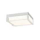 Alteck Lighting AFM0020-3CCT-W-BSS Brushed Stainless Steel LED Flush Mount