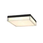 Alteck Lighting AFM0021-3CCT-W-BK Sand Black LED Flush Mount