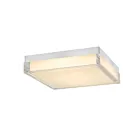 Alteck Lighting AFM0021-3CCT-W-BSS Brushed Stainless Steel LED Flush Mount