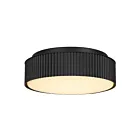 Alteck Lighting AFM0064-5CCT-W-BK Sand Black LED Flush Mount