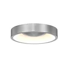 Alteck Lighting AFM0068-5CCT-W-BA Brushed Aluminum LED Flush Mount