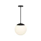 Alteck Lighting AP0073-5CCT-W-BK Rondure 25W Sand Black LED Pendant