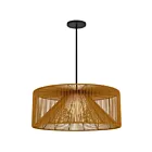 Alteck Lighting AP0150-5CCT-W-BK Key West 20W Sand Black LED Pendant