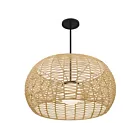 Alteck Lighting AP0152-5CCT-W-BK Aruba 20W Sand Black Pendant
