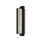 Alteck Lighting AW0005-3CCT-W-BK 28W Sand Black LED Outdoor Wall Sconce