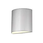 Alteck Lighting AW0028-3CCT-W-BA 15W Brushed Aluminum LED Outdoor Wall Sconce