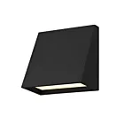 Alteck Lighting AW0032-3CCT-W-BK 12W Sand Black LED Outdoor Wall Sconce