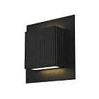 Alteck Lighting AW0059-3CCT-W-BK 24W Sand Black LED Outdoor Wall Sconce