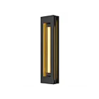 Alteck Lighting AW0081-3CCT-W-BK 40W Sand Black Outdoor Wall Sconce