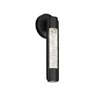 Alteck Lighting AW0087-3CCT-W-BK 5W Sand Black LED Outdoor Wall Sconce