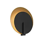 Alteck Lighting AW0090-3CCT-W-BK/PB 17W Sand Black LED Outdoor Wall Sconce