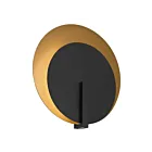 Alteck Lighting AW0091-3CCT-W-BK/PB 24W Sand Black LED Outdoor Wall Sconce