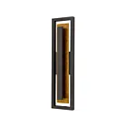 Alteck Lighting AW0100-3CCT-W-DB 18W Dark Bronze LED Outdoor Wall Sconce