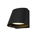 Alteck Lighting AW0115-3CCT-W-BK 12W Sand Black LED Outdoor Wall Sconce