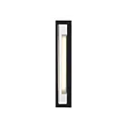 Alteck Lighting AW0144-3CCT-W-BK 16W Sand Black LED Outdoor Wall Sconce