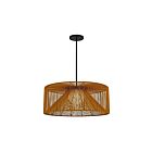Alteck Lighting AP0150-5CCT-W-BK Key West 20W Sand Black LED Pendant