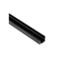 American Lighting 12VAC-H3-CHANSH-1M Hybrid 3 12V Ac Black Aluminum Sheilded Extrusion 1M