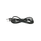 American Lighting ALC-PC6-BK Undercabinet 6' Plug In Power Cord In Black