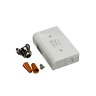 American Lighting ALSLBOX-WH-B Puck Light Slimline Hardwire Box In White