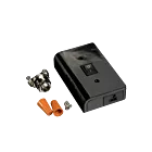 American Lighting ALSLBOX Puck Light Slimline Hardwire Box In Black