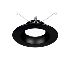 American Lighting AVD56-5CCT-BK 15W 7.36" Black Recessed Light CCT Selectable