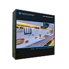 American Lighting HTL-COB-WW-PROKIT-16 4.5 W/ft 16.4' Under Cabinet Strip Light