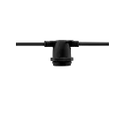 American Lighting LS-I-15-BK 10W Black String Light