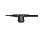 American Lighting LS2-MNS-24-48-BK Black LS2 Commercial Grade Light String, 24 E26 Non-Suspended Sockets