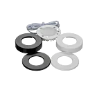 American Lighting OMNISL-3CCT 4W Puck Light With Black and White Trims