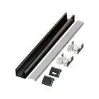 American Lighting PE-UNV-BK-2M-BNDL1 Universal Single Bundle, 2M, Black Finish