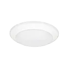 American Lighting QD6-40-WH 15W White Flush Mount