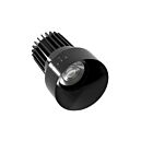 American Lighting RHYM-DL3R-15-2450-ZOM-5CCT-BK 15W 3" Black Recessed Light CCT Selectable