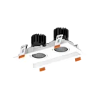 American Lighting RM2-5CCT-WH 16W 9.625" White Recessed Light CCT Selectable