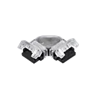 American Lighting TL-4SPL-L-HD Tape Light Accessory 10Mm 4Pin Inlin Heavy Duty Snap Connector Rgb