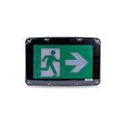 Arani EX-RM4-1W-BA-WR-BK-V1 1W Black Emergency Running Man Light