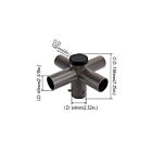 Arani SH-ADAPT-BH4-90-S-V1 Slip Fitter 2 3/8"