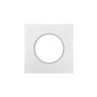 Arani SL3G-TS-WH-V2 White 3" Gimbal Square Slim Pot Light Trim