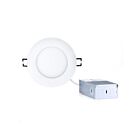 Arani SL4-VAR-R-BN-V2 Brushed Nickel 9W 4" LED Slim Panel CCT Selectable