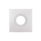 Arani SL4G-TS-WH-V2 White 4" Gimbal Square Slim Pot Light Trim