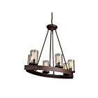 Artcraft Menlo Park AC10005 6-Lights Oil Rubbed Bronze 60W Chandelier