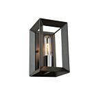 Artcraft Vineyard AC10060BC 1 Light Black Chrome 3W Wall Light