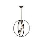 Artcraft Newport AC10884OB 4-Lights Oil Rubbed Bronze 100W Chandelier