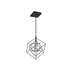 Artcraft Artistry AC11117PN Matte Black Polished Nickel Pendant