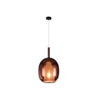 Artcraft AC11219EC Dusk 1-Light 60W Black Pendant