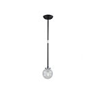 Artcraft Vero Modo AC11431CL Matte Black Chrome Pendant